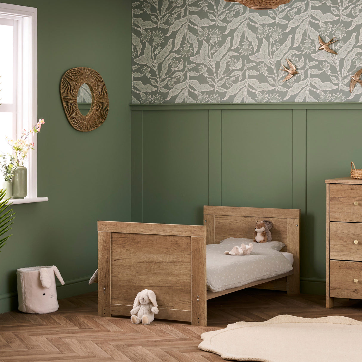 Obaby Nika 2 Piece Room Set - Oak