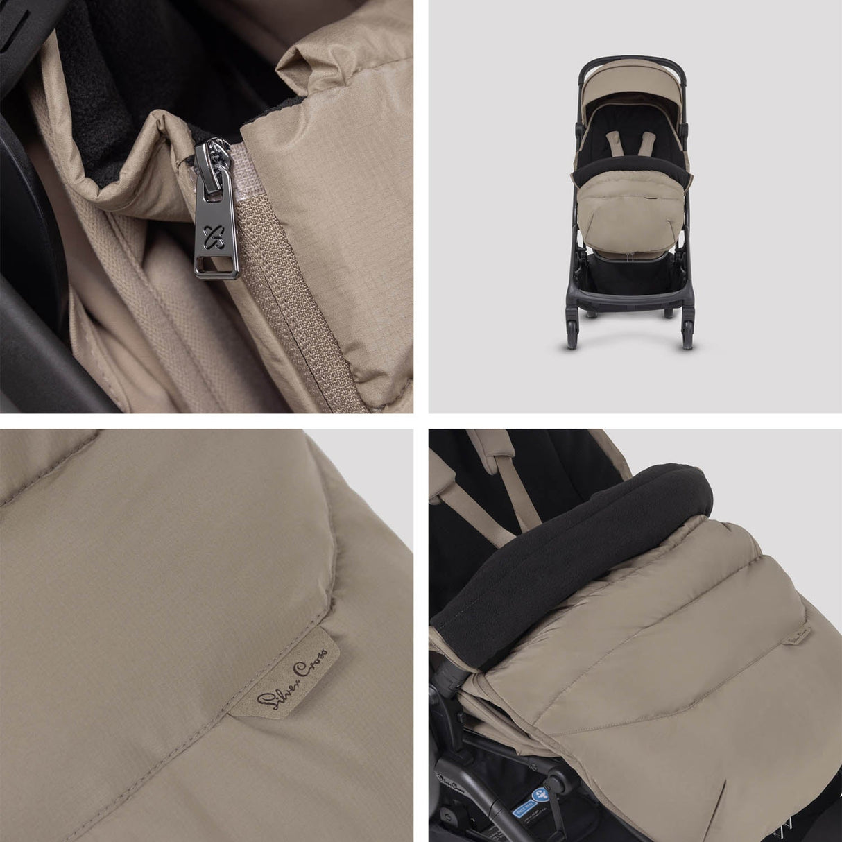 Silver Cross Nia Complete Accessory Pack - Champagne