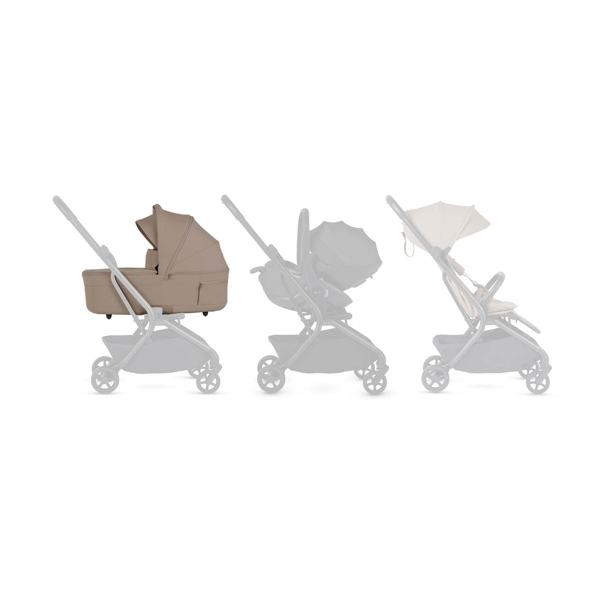 Silver Cross Nia Folding Carrycot - Champagne