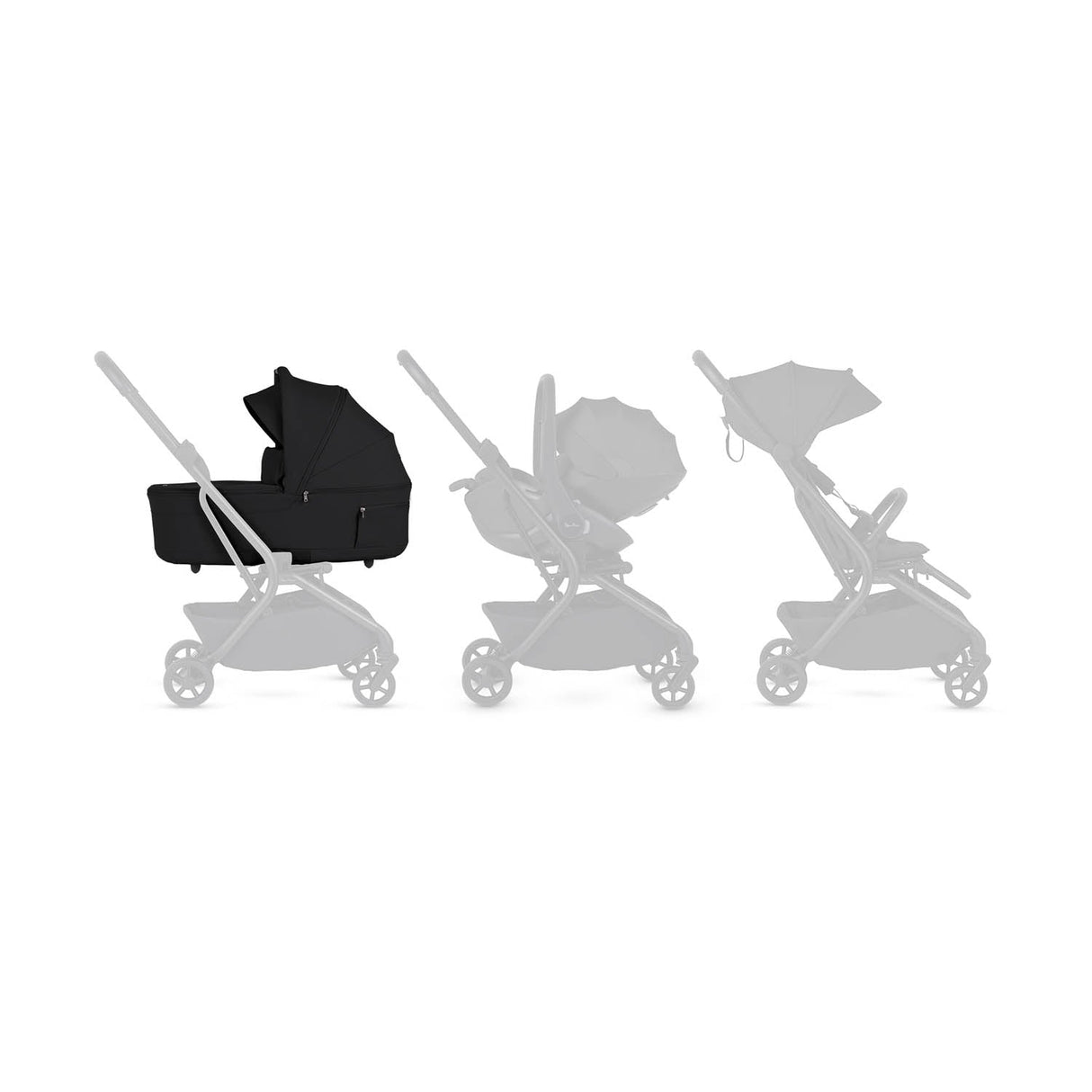 Silver Cross Nia Folding Carrycot - Onyx