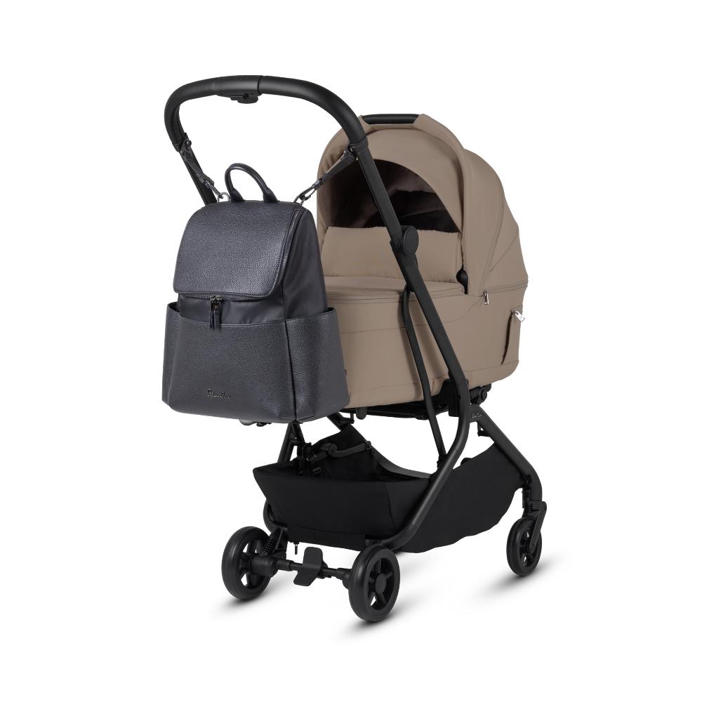 Silver Cross Nia Backpack Changing Bag - Black