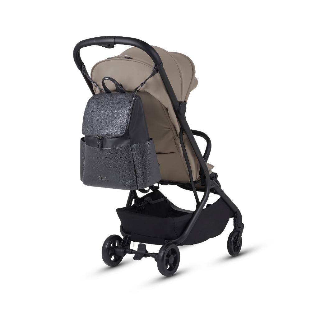 Silver Cross Nia Backpack Changing Bag - Black