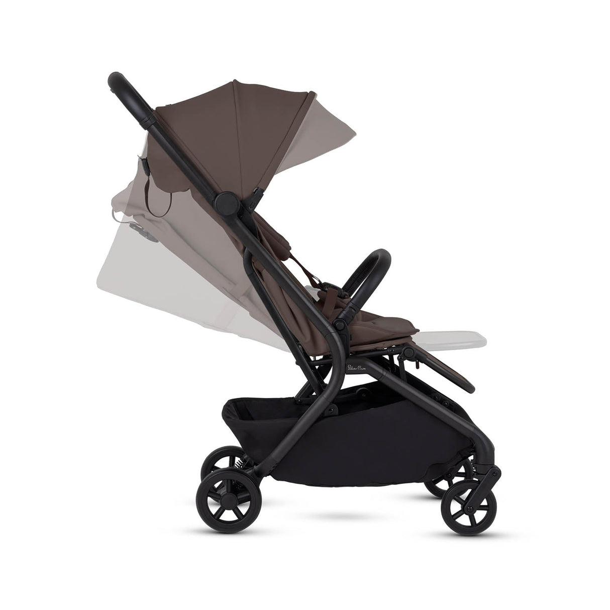 Silver Cross Nia Stroller & Carrycot - Chocolate