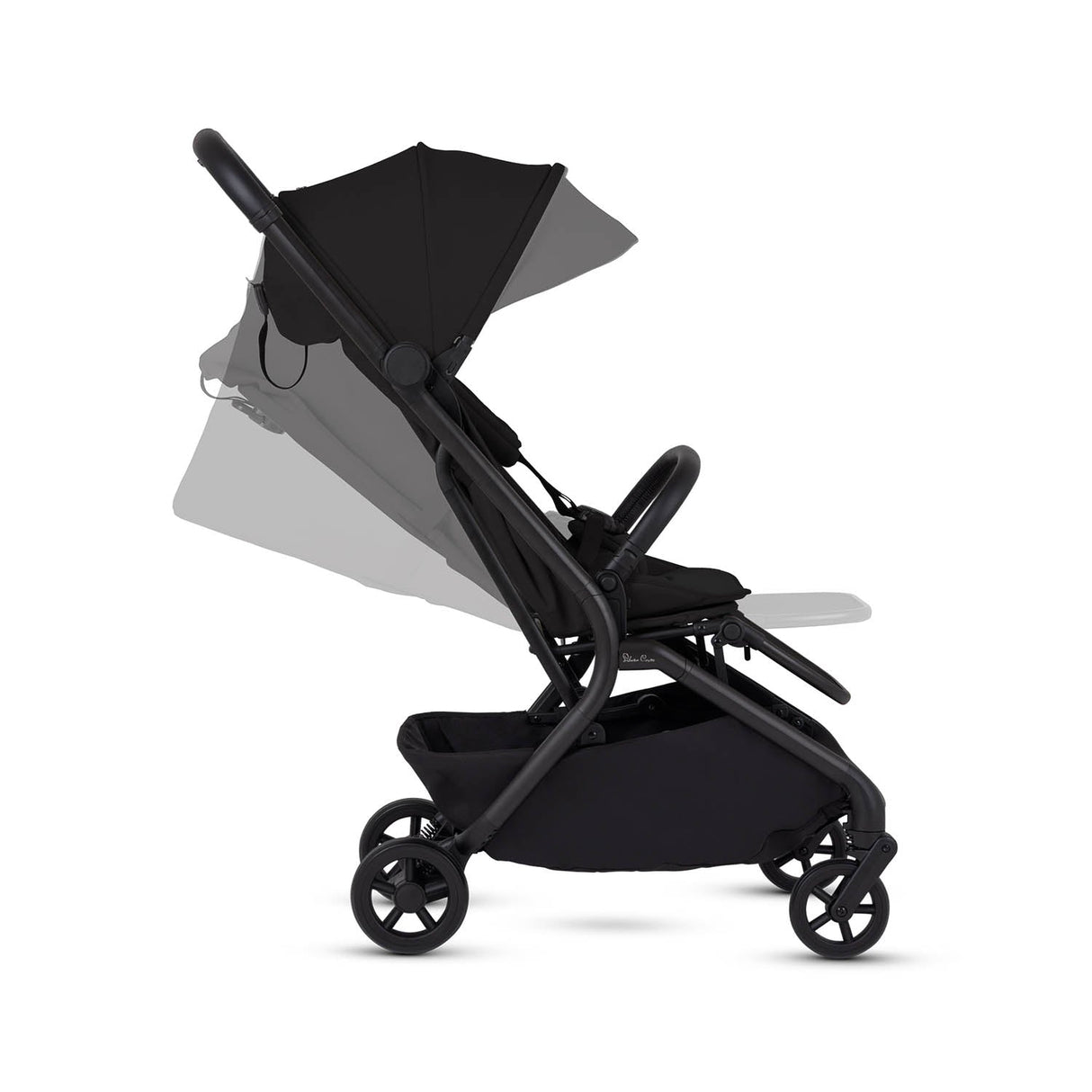 Silver Cross Nia Stroller & Carrycot - Onyx