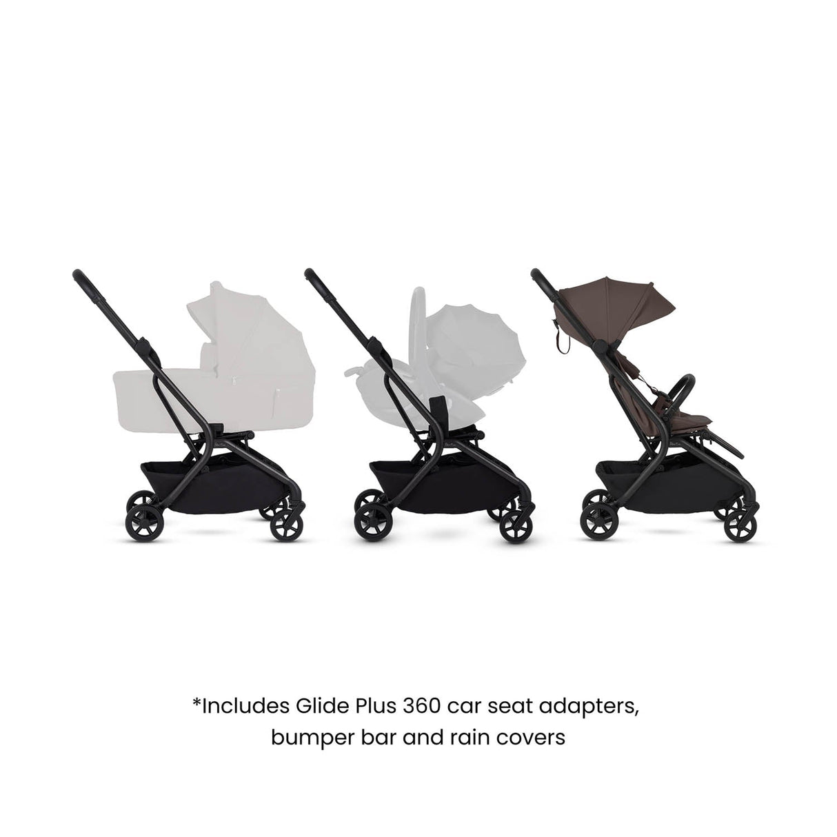 Silver Cross Nia Stroller - Chocolate