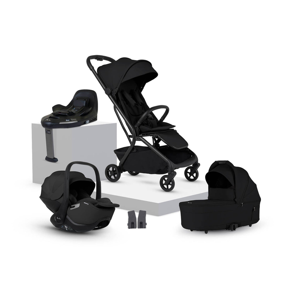 Silver Cross Nia Glide Plus Travel System - Onyx