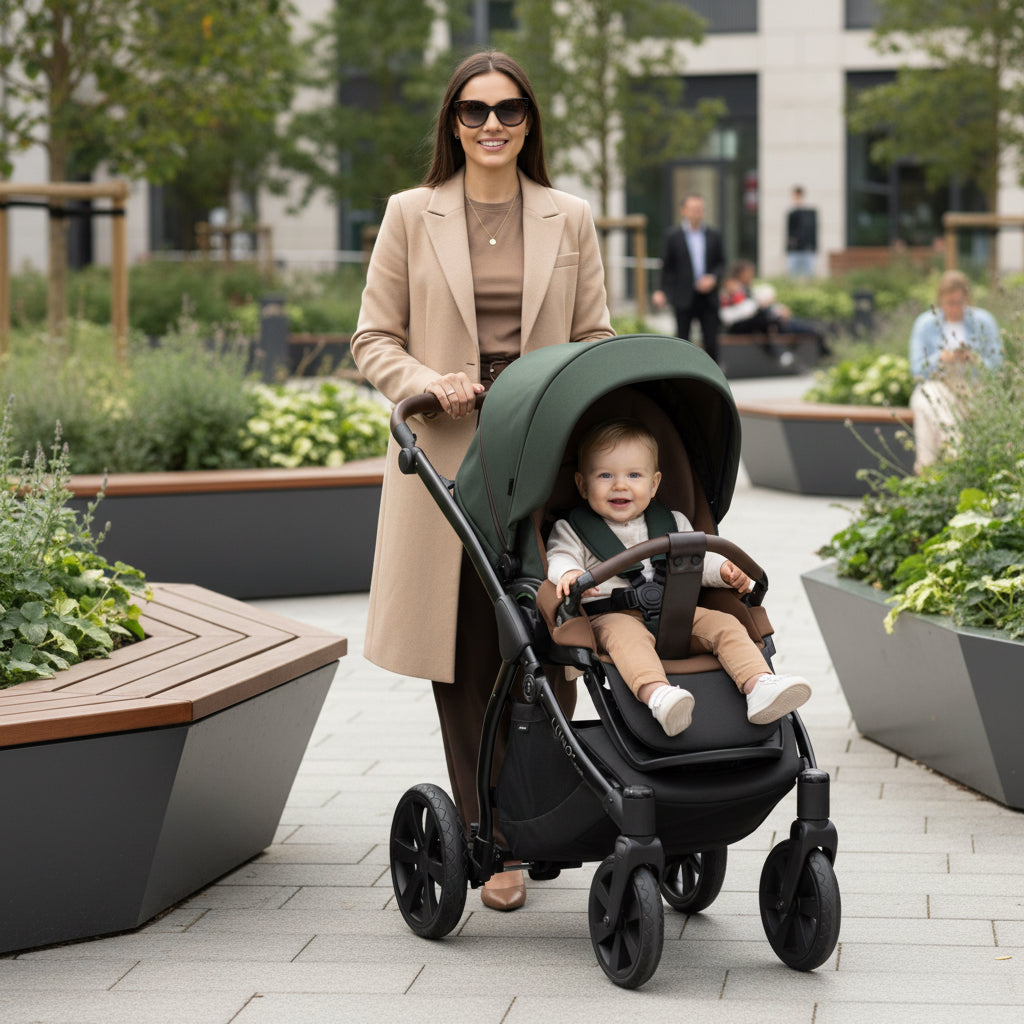 Noordi Luno All Trails 2in1, Forest Green