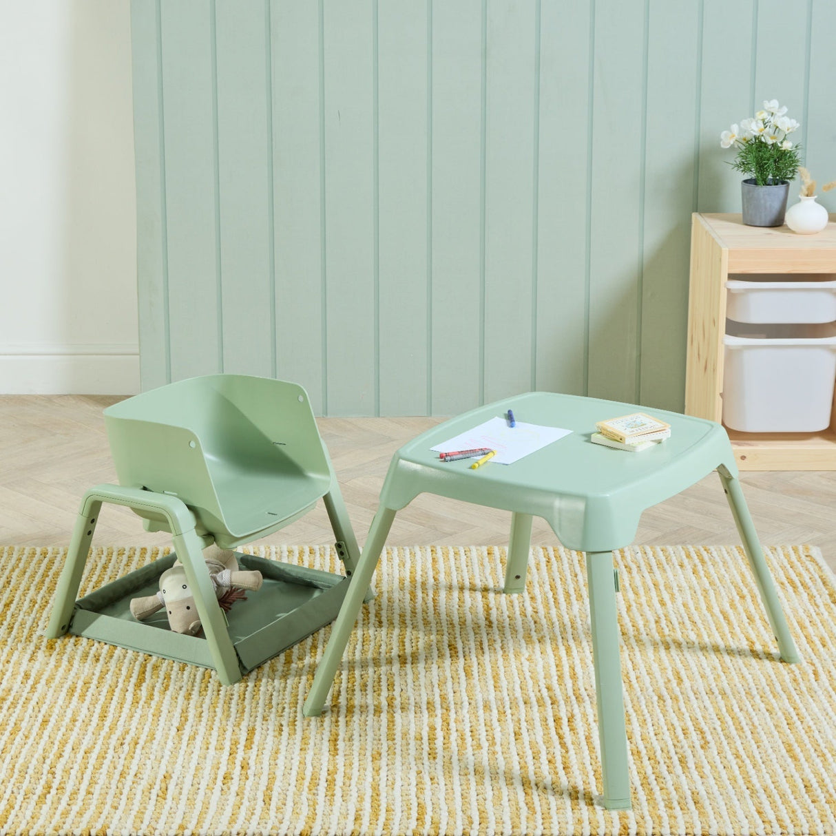 Tutti Bambini Nova Maison 7 in 1 Highchair - Matcha