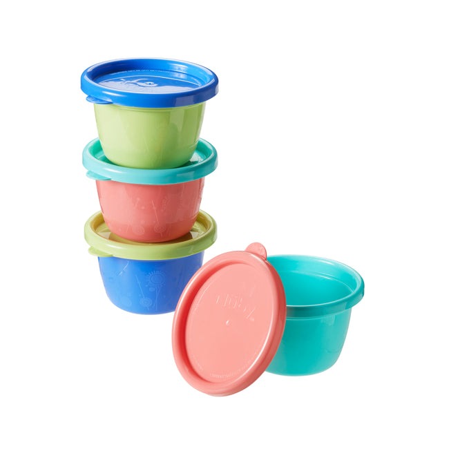 Nuby Wash N Toss Food Pots