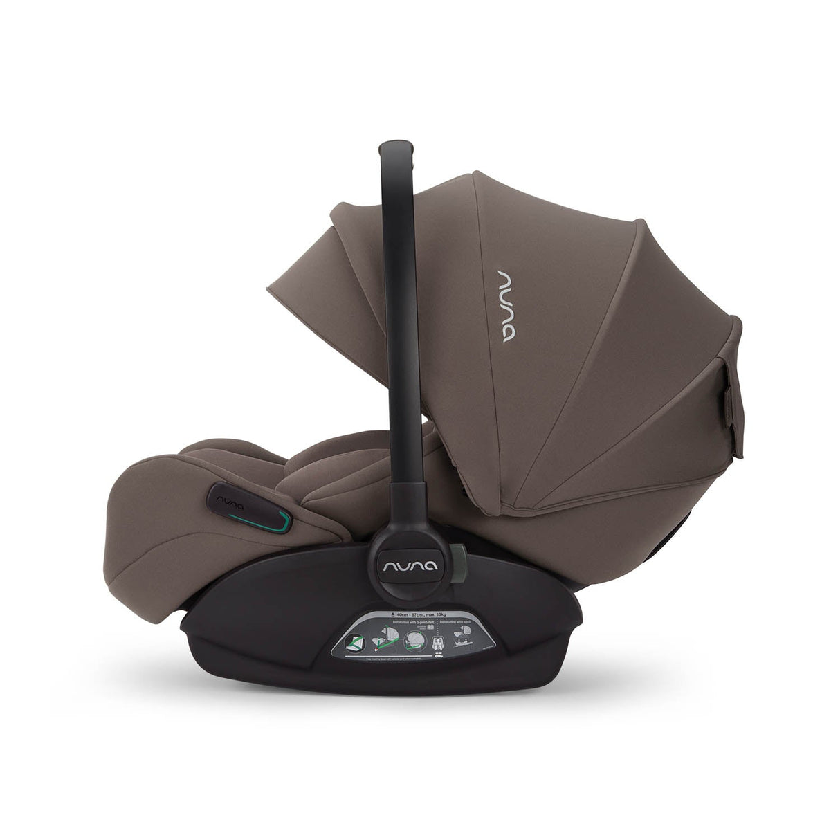 Nuna MIXX Next with ARRA Flex & Base Curv Travel System Bundle - Chestnut