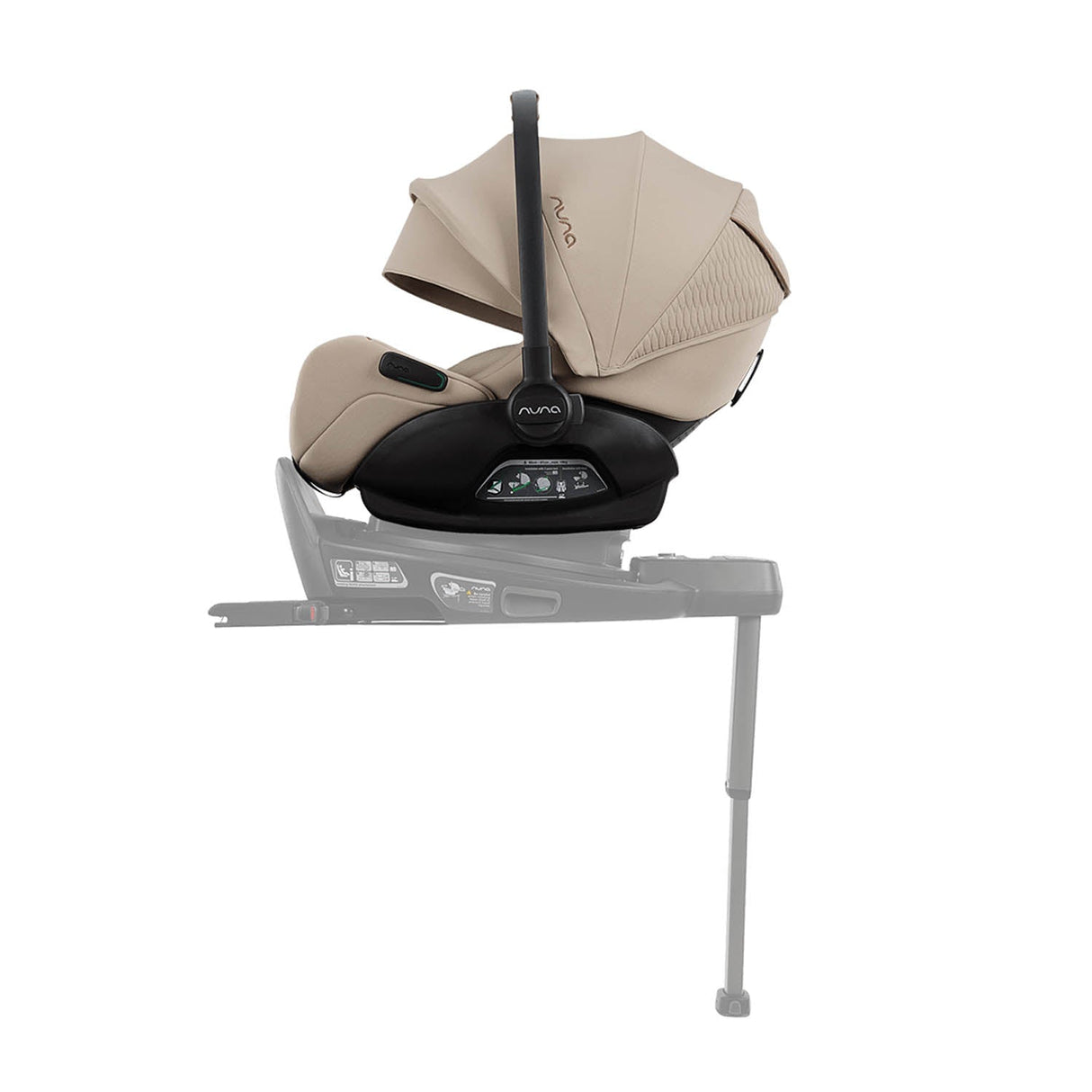 Nuna TRIV LX All Season with ARRA Flex & Base Curv Travel System Bundle - Cosmopolitan