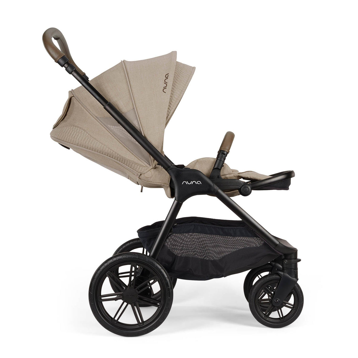 Nuna TRIV LX All Season with ARRA Flex & Base Curv Travel System Bundle - Cosmopolitan