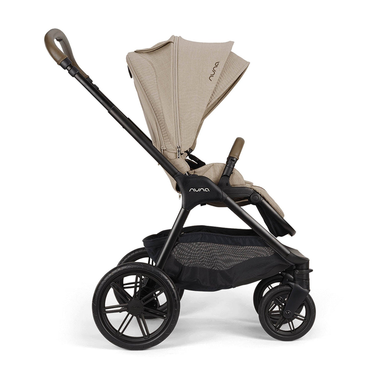 Nuna TRIV LX All Season with ARRA Flex & Base Curv Travel System Bundle - Cosmopolitan