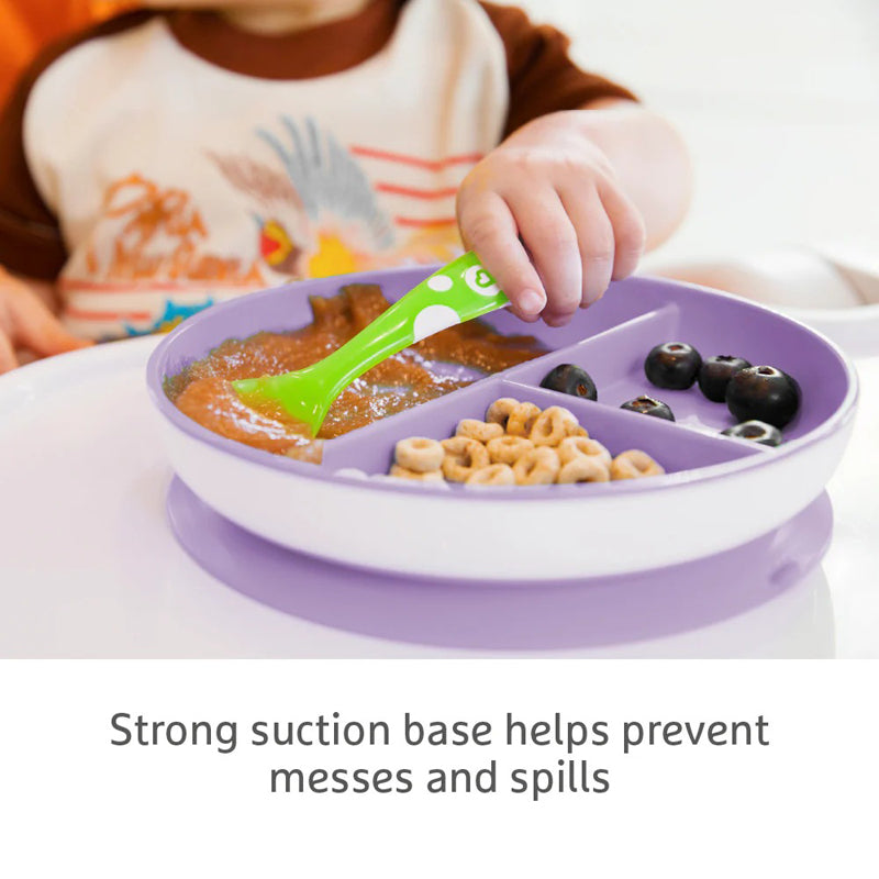 Munchkin Suction Plate Pink 2Pk