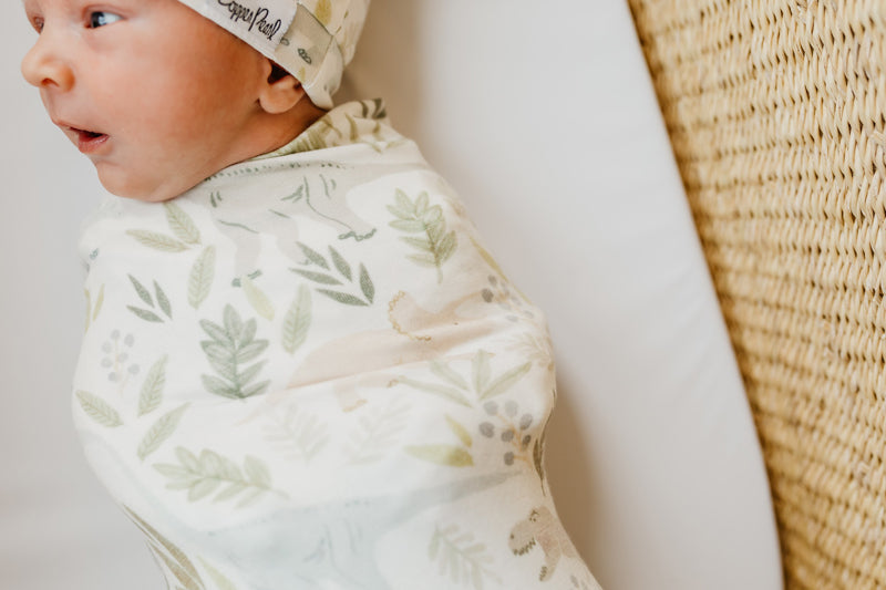 Copper Pearl Knitted Swaddle Blanket Rex