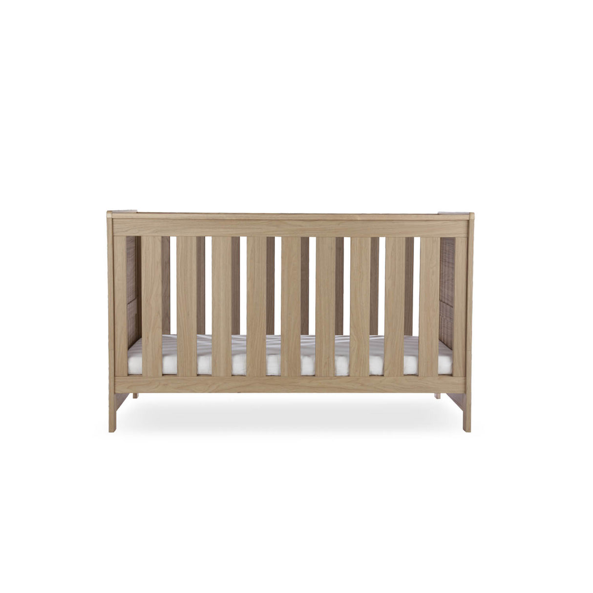 CuddleCo Burford Cot Bed - Oak