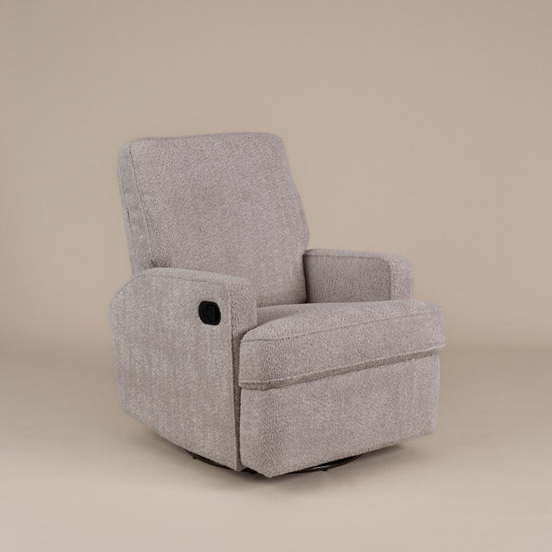 Obaby Madison Glider Recliner Chair – Chenille Mushroom
