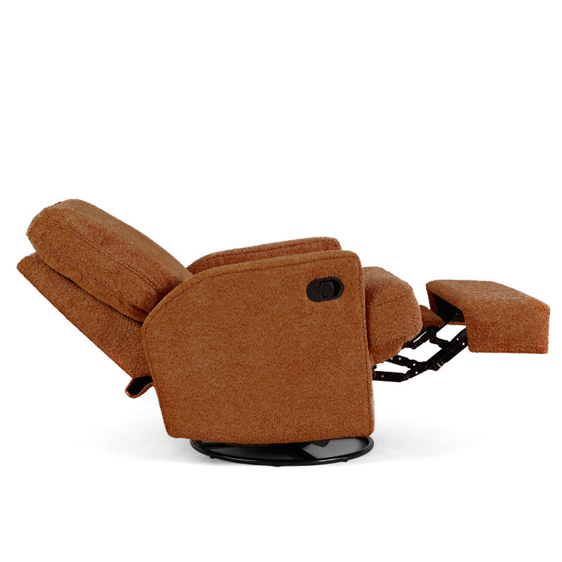 Obaby Madison Glider Recliner Chair - Chenille Marmalade