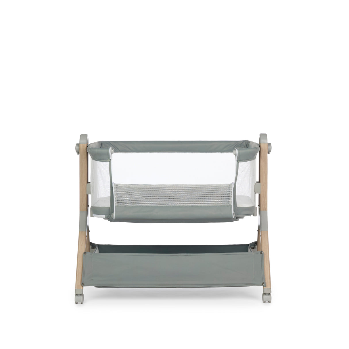 Obaby Cloud Bedside Crib - Sage