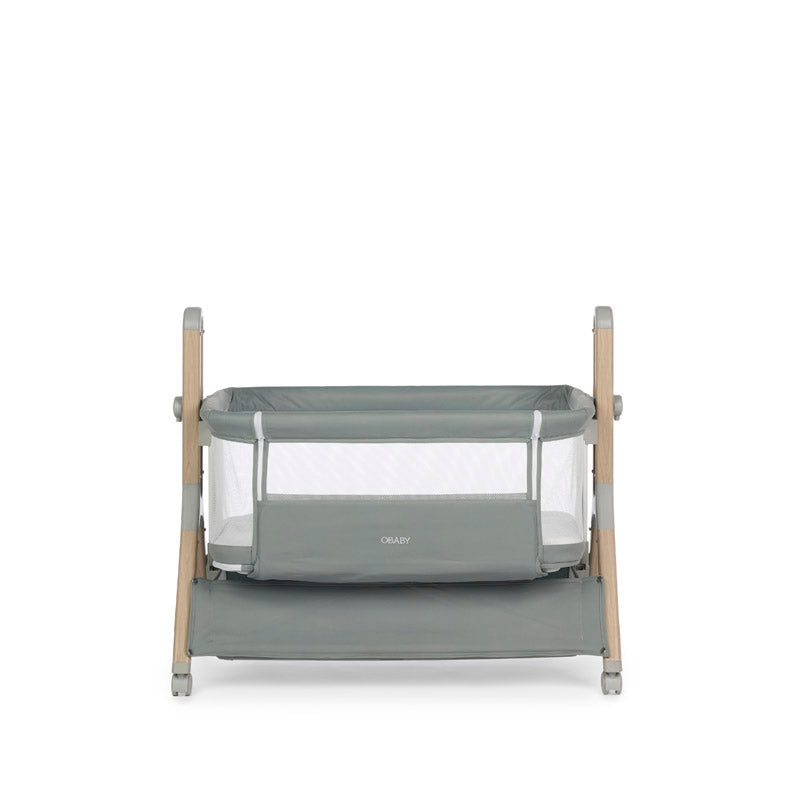 Obaby Cloud Bedside Crib - Sage
