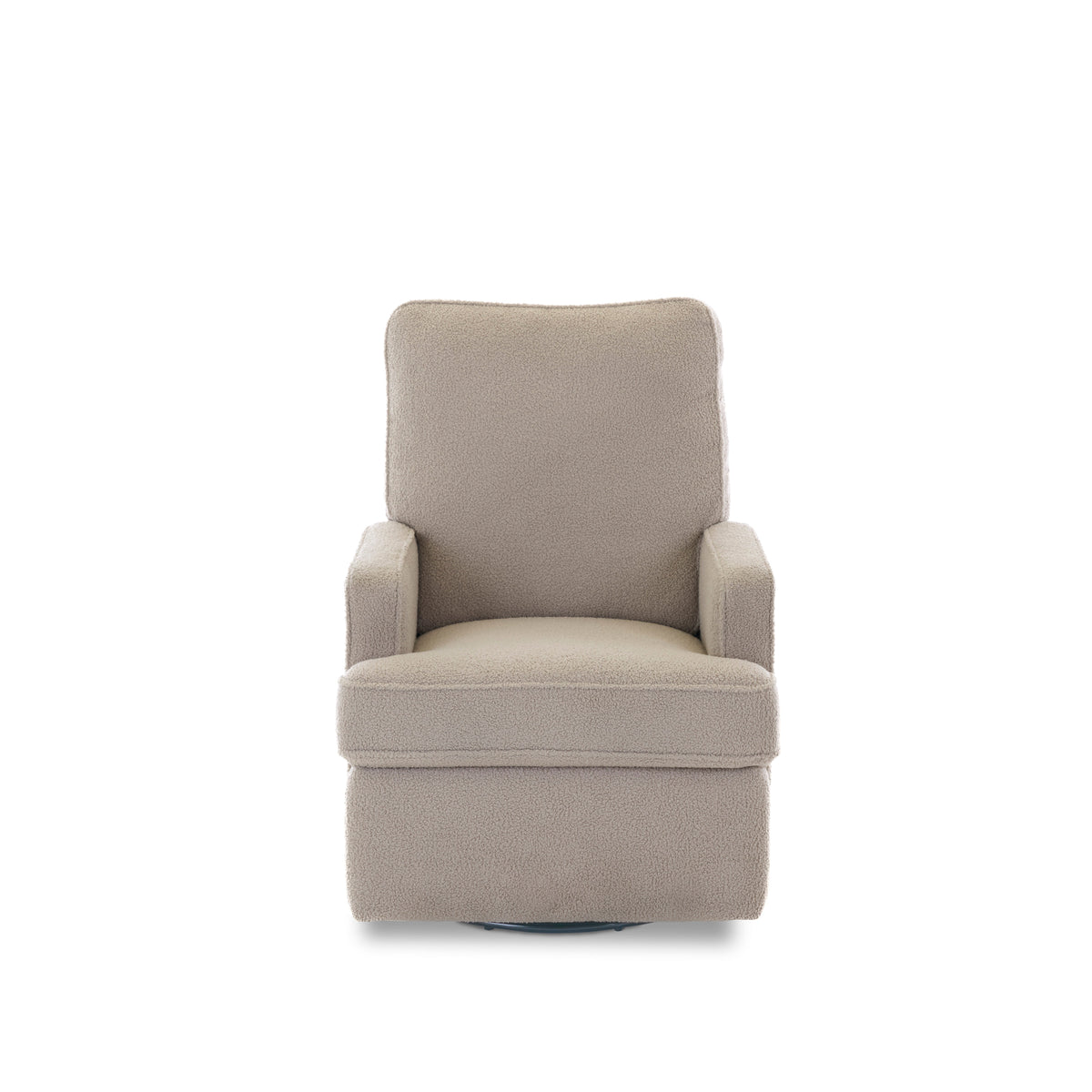 Obaby Madison Electric Swivel Glider Recliner Chair - Teddy Fabric Truffle