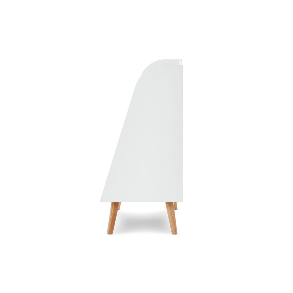 Obaby Maya Bookcase/Toy Storage - White With Natural