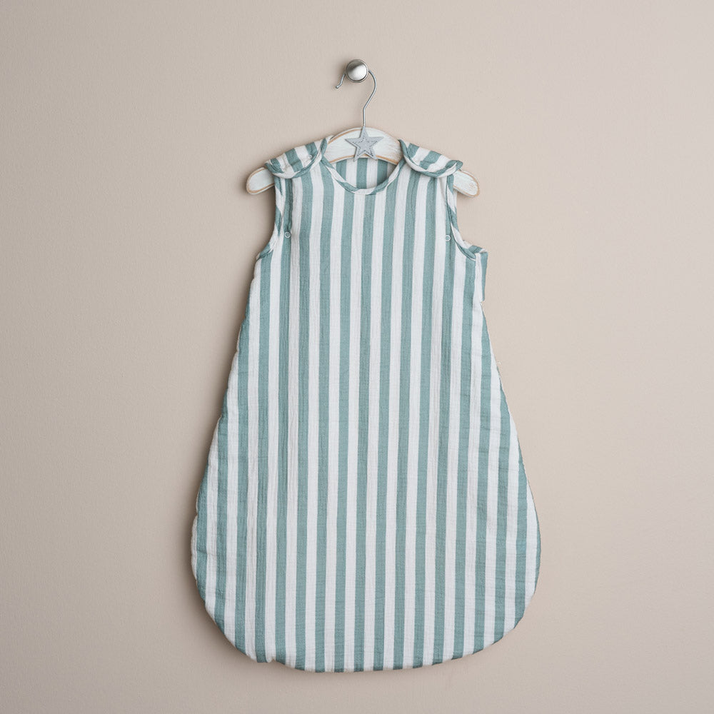 Obaby Sleeping Bag, New Born to Six Months - Ocean Stripe