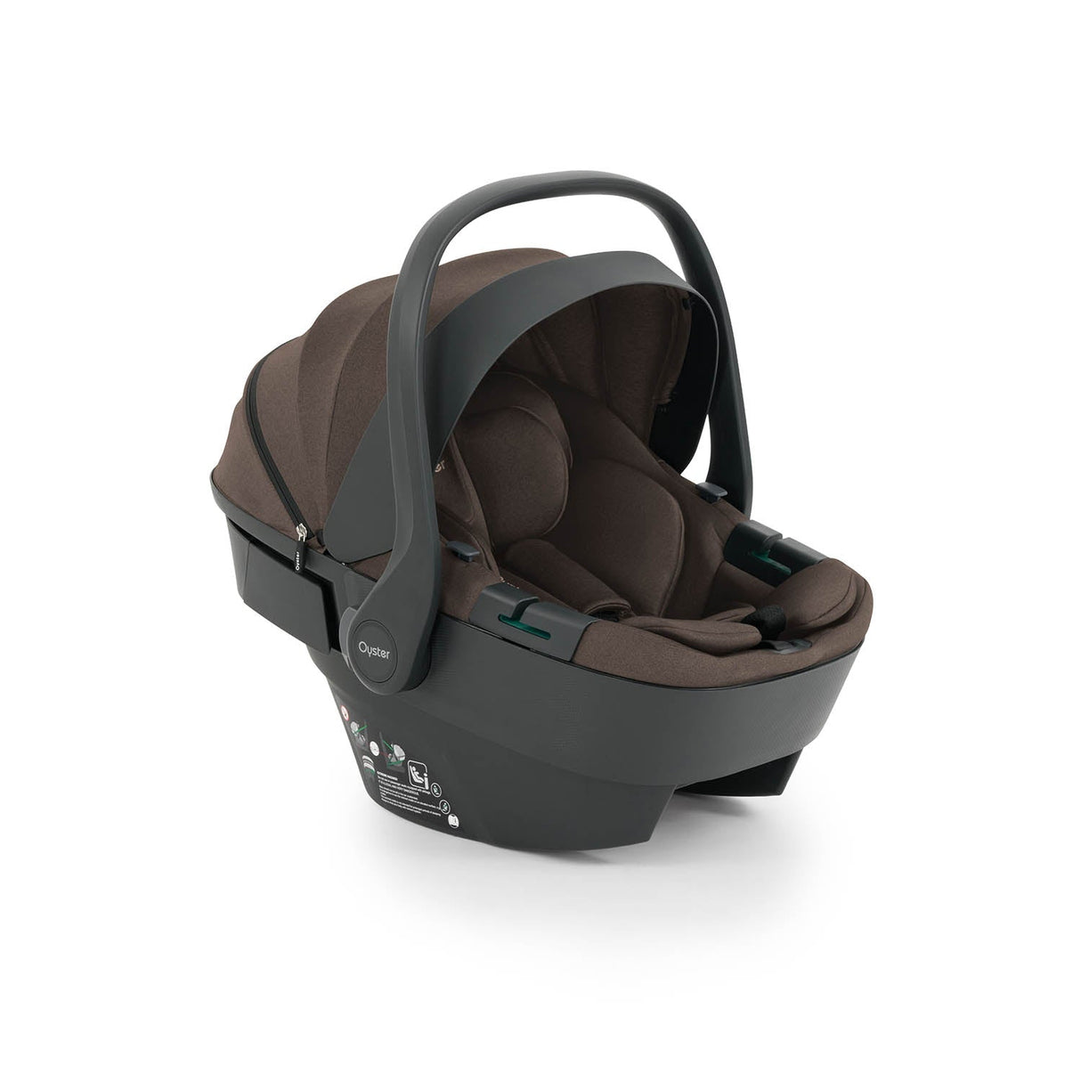 BabyStyle Oyster 4 Luxury 360 Car Seat & Nursery Essentials Bundle - Chocolate Velvet