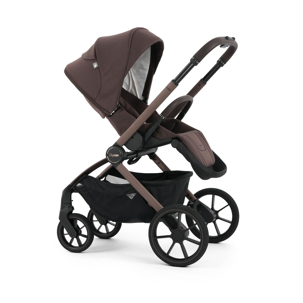 Oyster Vee Pushchair & Accessory Bundle - Chocolate