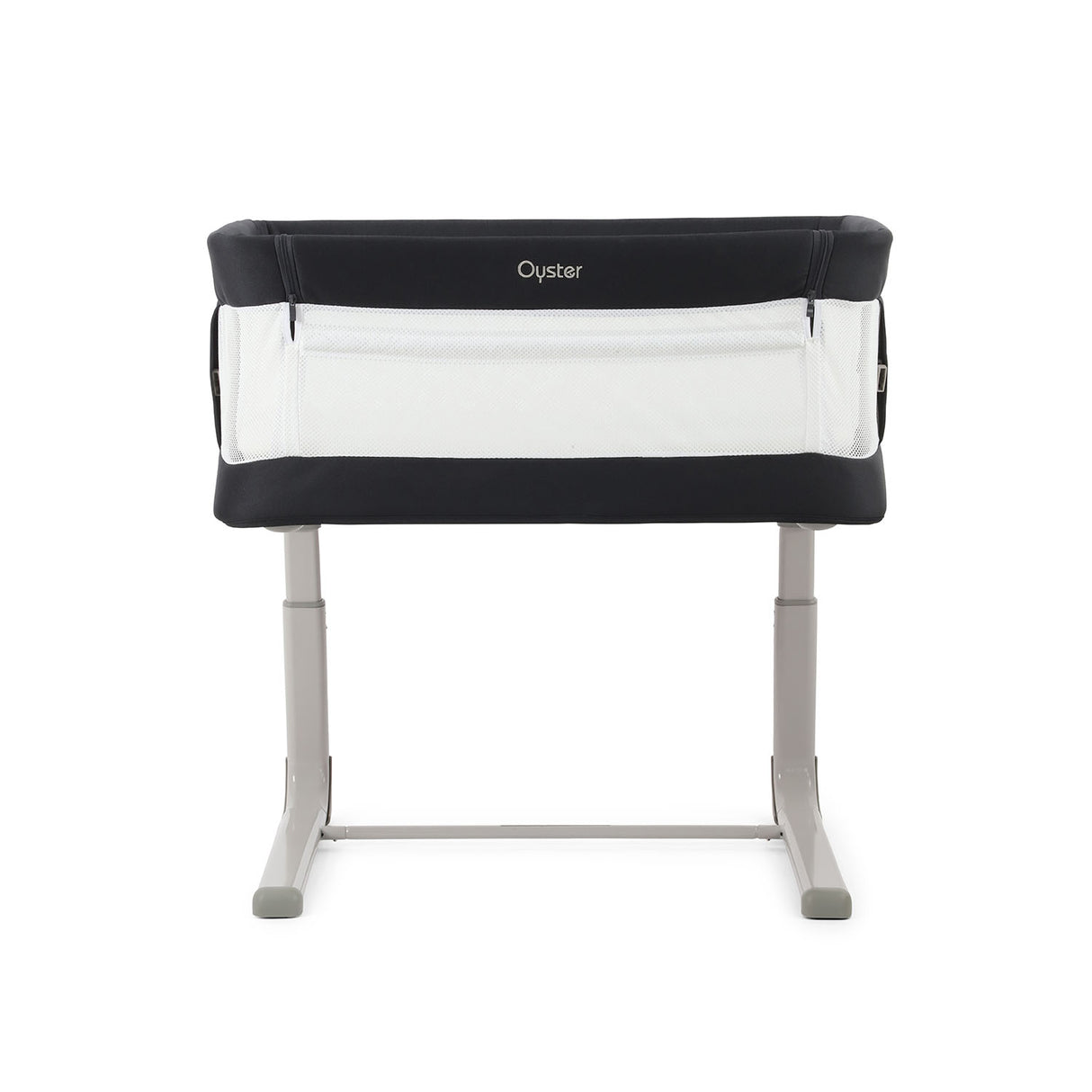 BabyStyle Oyster Home Wiggle Dropside Co-Sleeper Crib - Carbonite