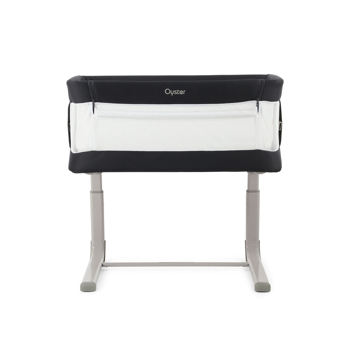 BabyStyle Oyster Home Wiggle Dropside Co-Sleeper Crib - Carbonite