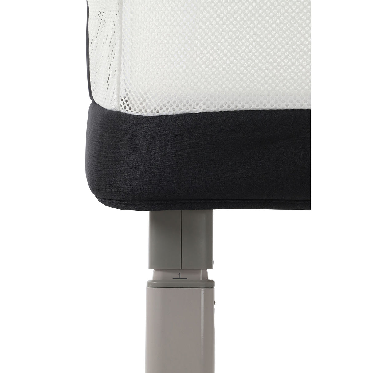 BabyStyle Oyster Home Wiggle Dropside Co-Sleeper Crib - Carbonite