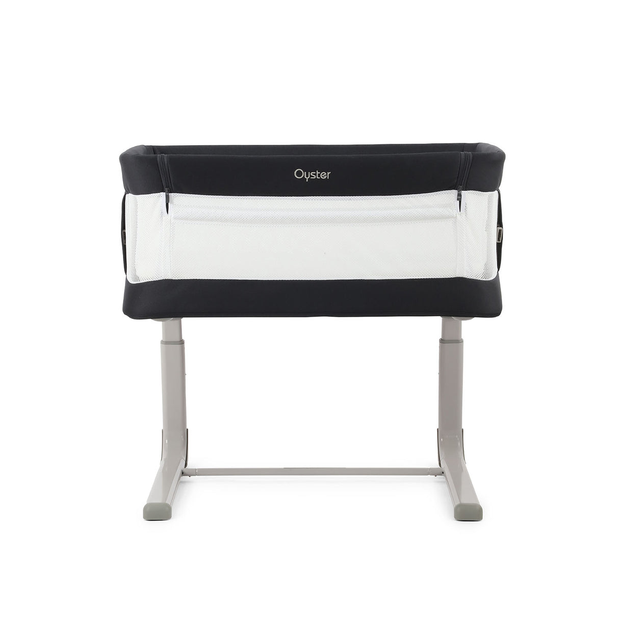 BabyStyle Oyster Home Wiggle Dropside Co-Sleeper Crib - Carbonite