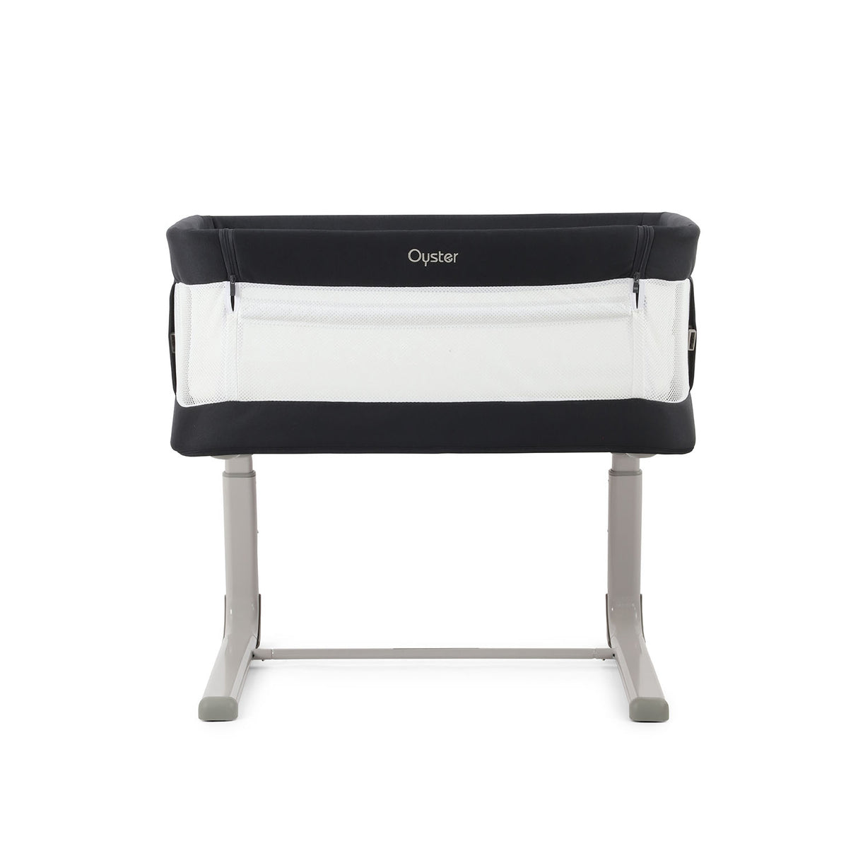 BabyStyle Oyster Home Wiggle Dropside Co-Sleeper Crib - Carbonite