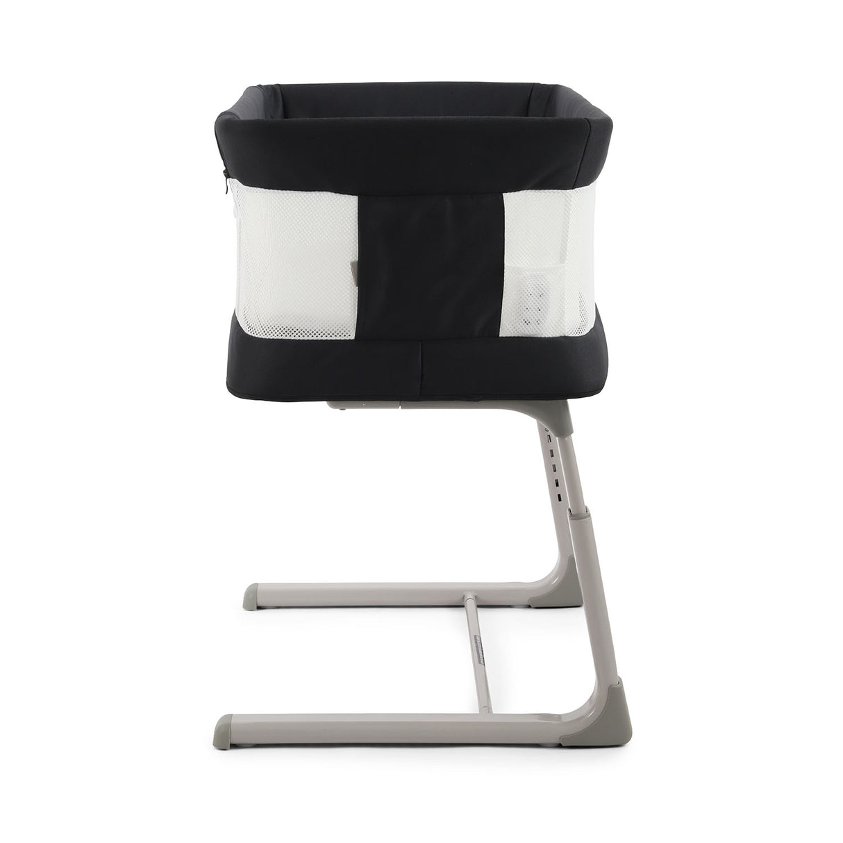 BabyStyle Oyster Home Wiggle Dropside Co-Sleeper Crib - Carbonite