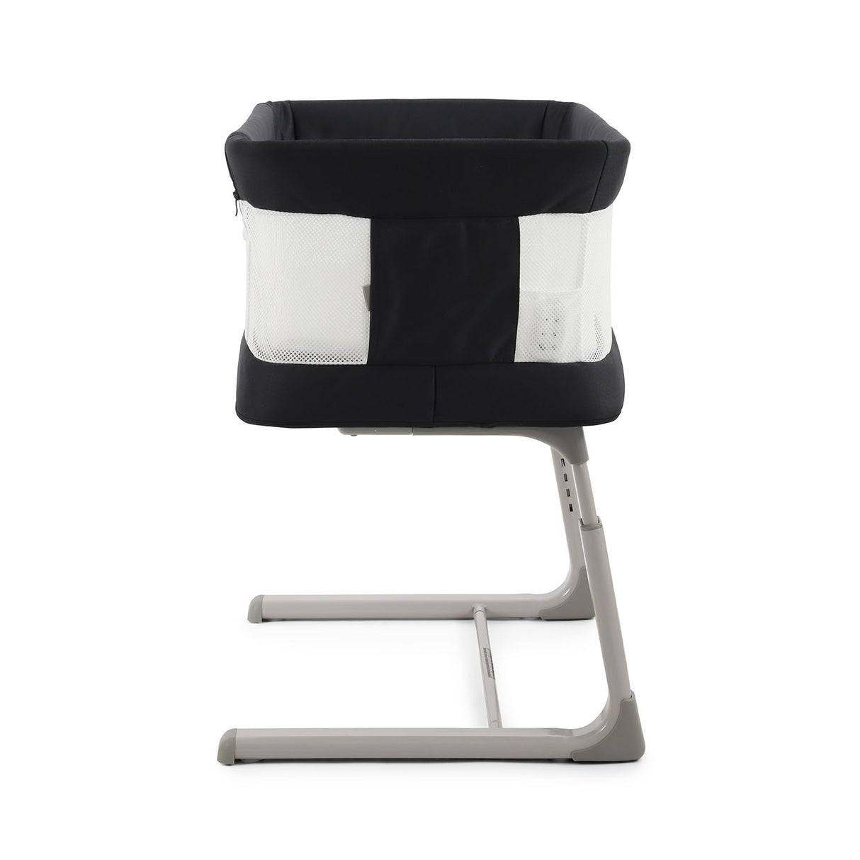 BabyStyle Oyster Home Wiggle Dropside Co-Sleeper Crib - Carbonite