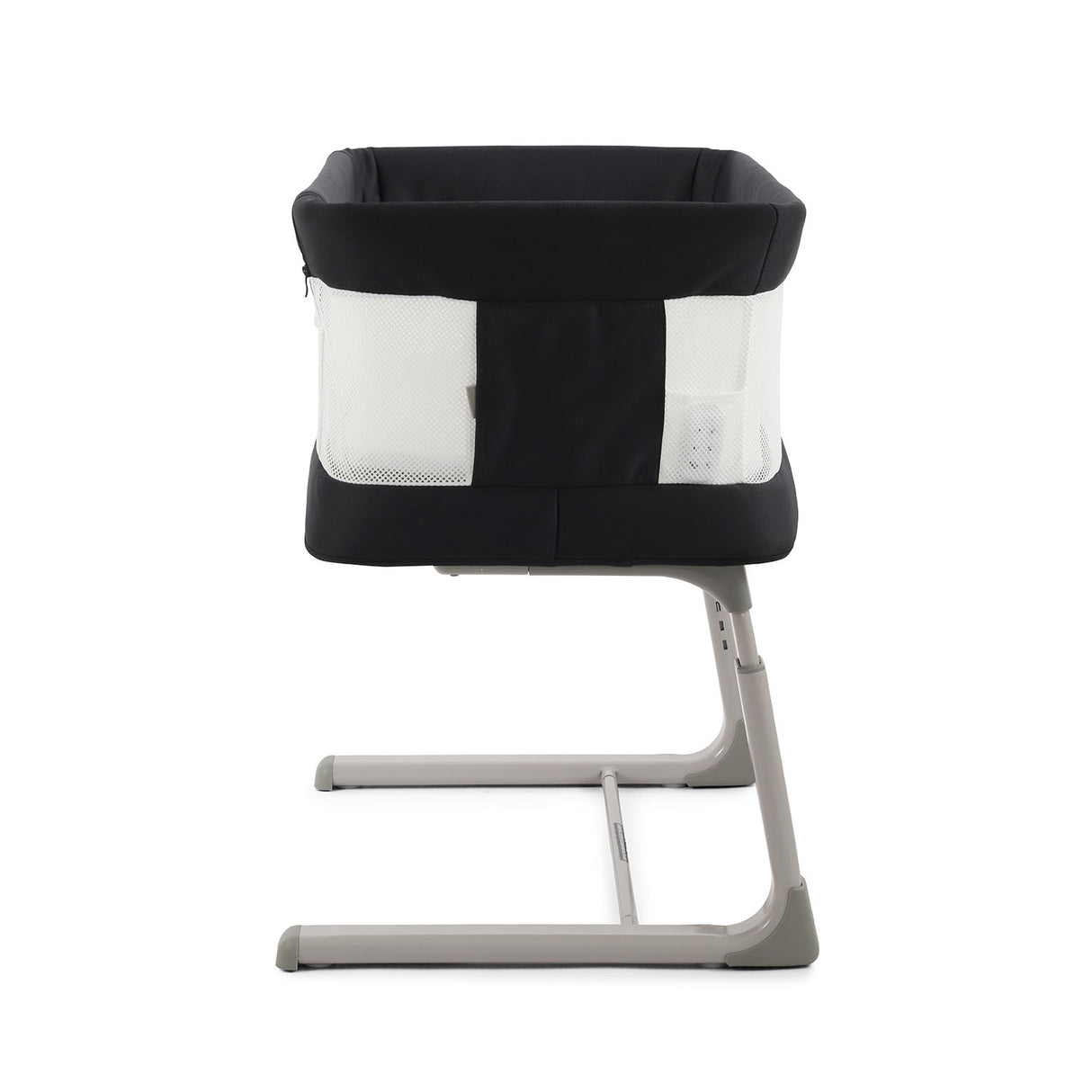 BabyStyle Oyster Home Wiggle Dropside Co-Sleeper Crib - Carbonite