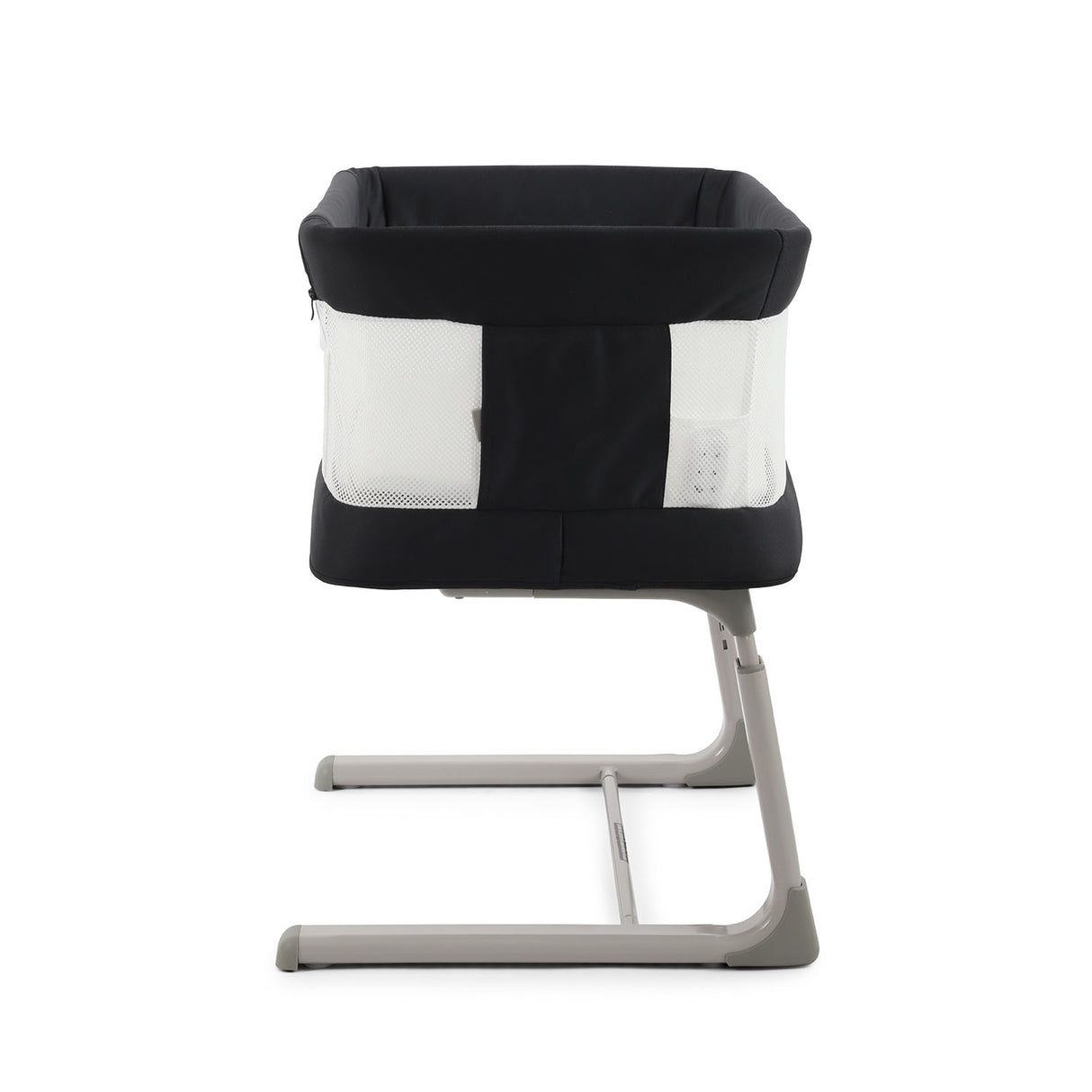 BabyStyle Oyster Home Wiggle Dropside Co-Sleeper Crib - Carbonite