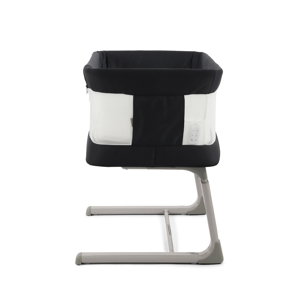 BabyStyle Oyster Home Wiggle Dropside Co-Sleeper Crib - Carbonite