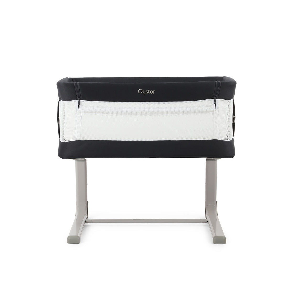 BabyStyle Oyster Home Wiggle Dropside Co-Sleeper Crib - Carbonite