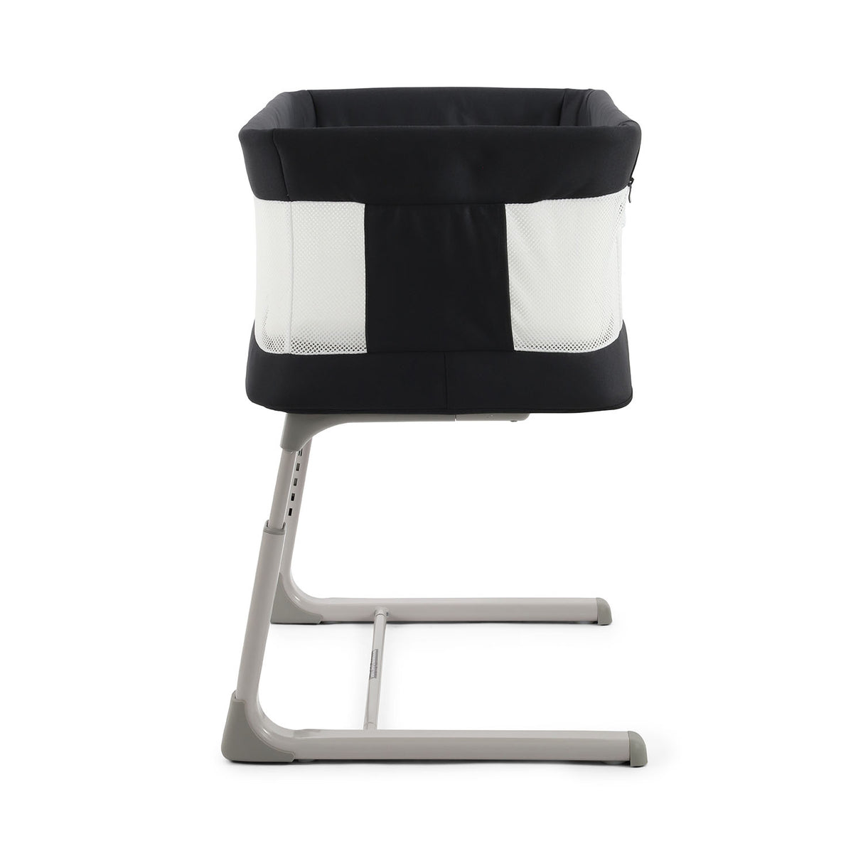 BabyStyle Oyster Home Wiggle Dropside Co-Sleeper Crib - Carbonite