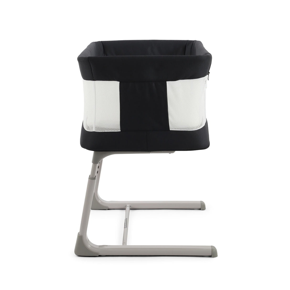 BabyStyle Oyster Home Wiggle Dropside Co-Sleeper Crib - Carbonite