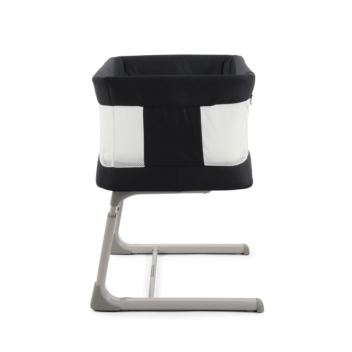 BabyStyle Oyster Home Wiggle Dropside Co-Sleeper Crib - Carbonite