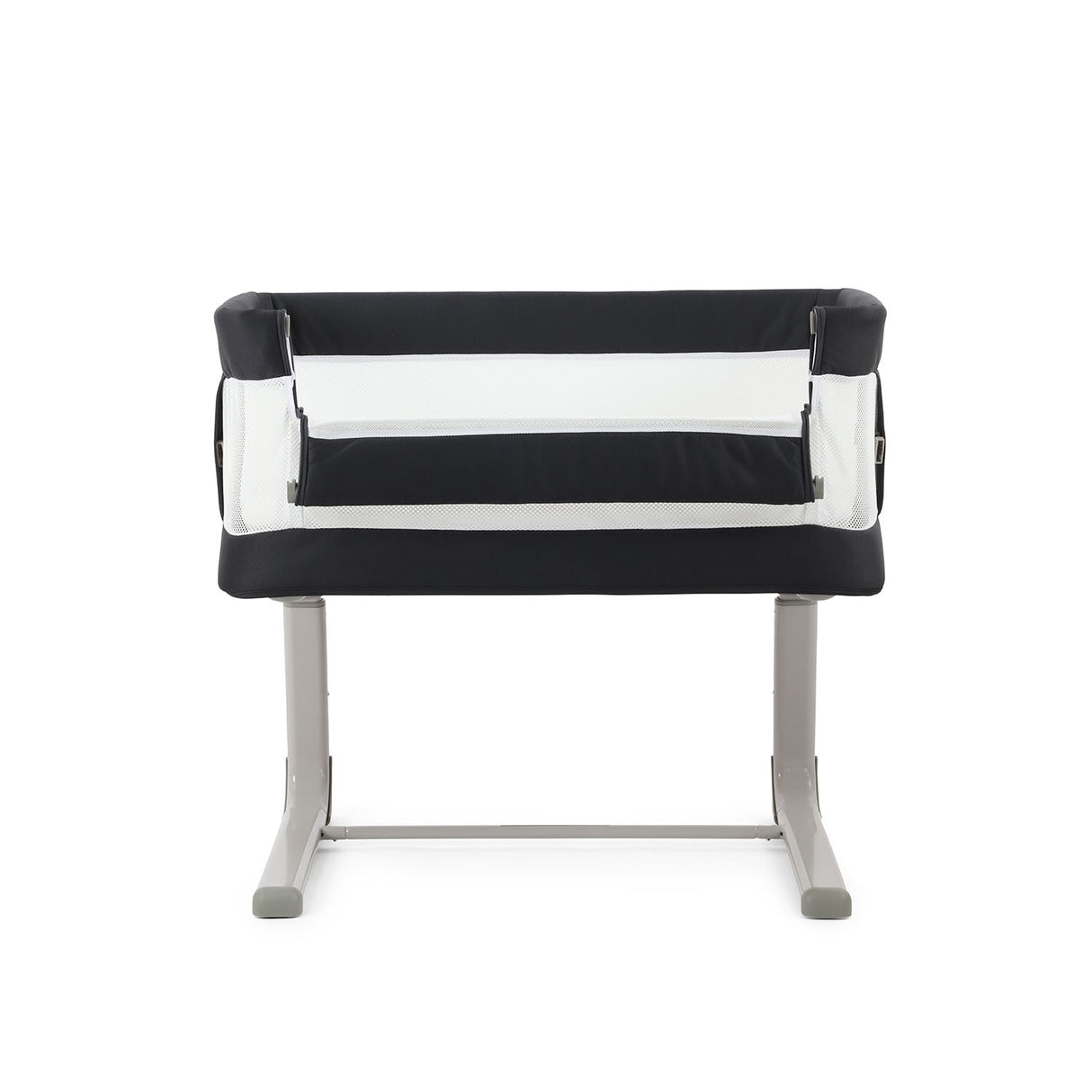 BabyStyle Oyster Home Wiggle Dropside Co-Sleeper Crib - Carbonite