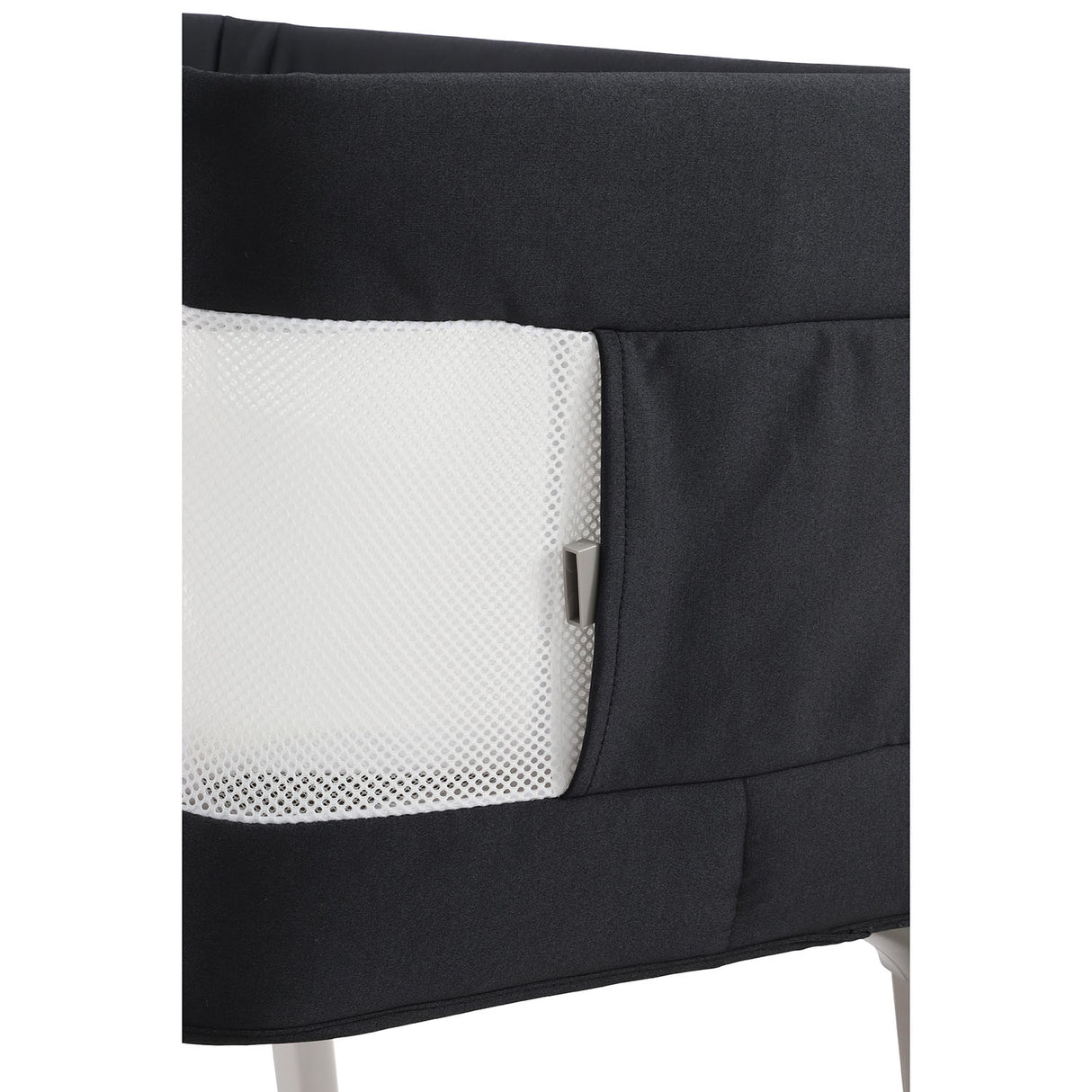 BabyStyle Oyster Home Wiggle Dropside Co-Sleeper Crib - Carbonite