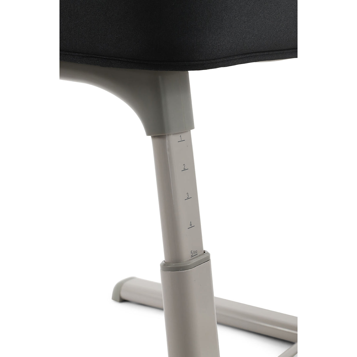 BabyStyle Oyster Home Wiggle Dropside Co-Sleeper Crib - Carbonite