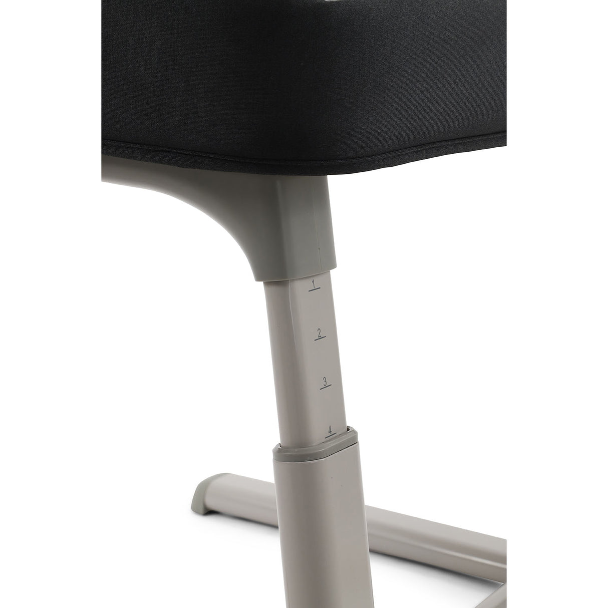 BabyStyle Oyster Home Wiggle Dropside Co-Sleeper Crib - Carbonite