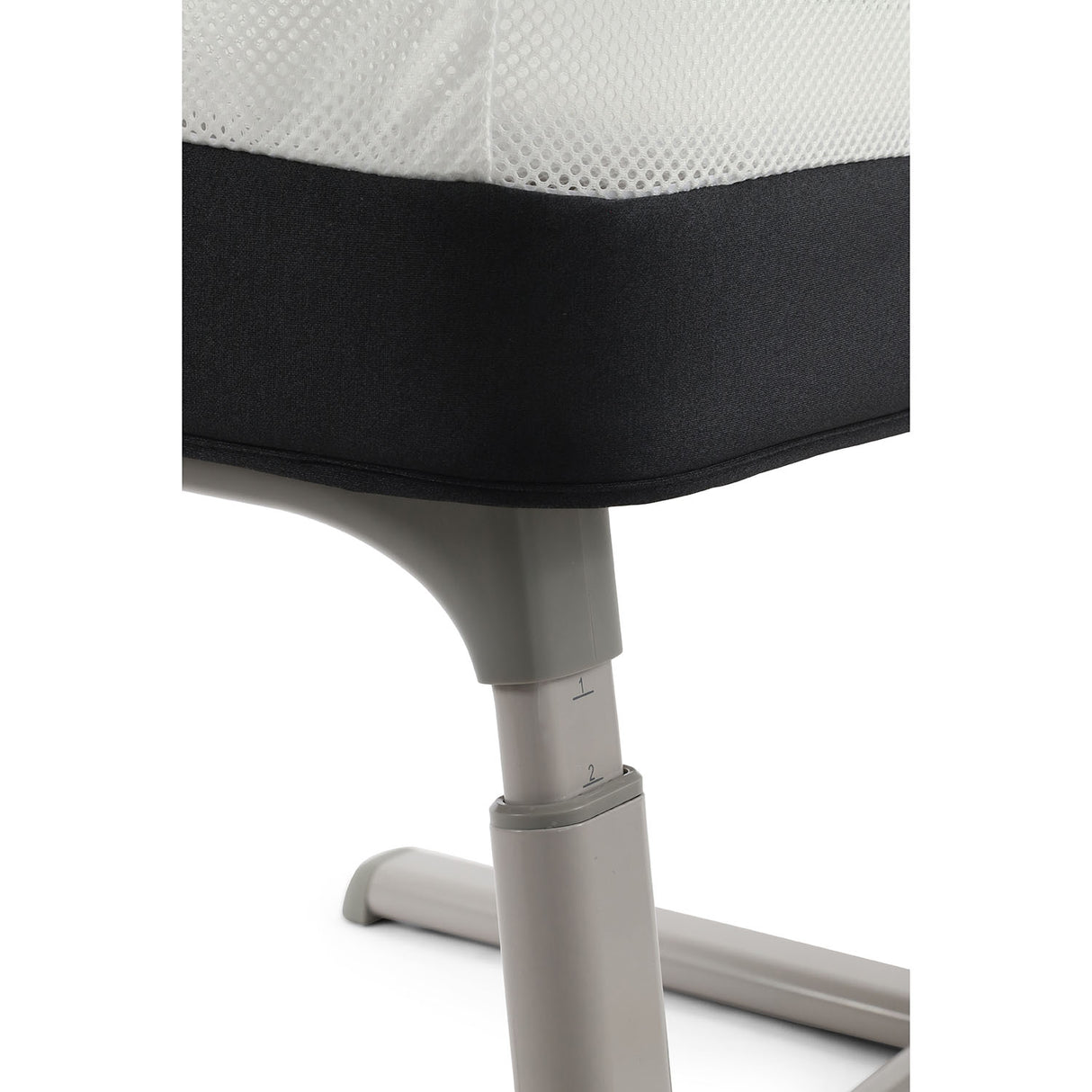 BabyStyle Oyster Home Wiggle Dropside Co-Sleeper Crib - Carbonite