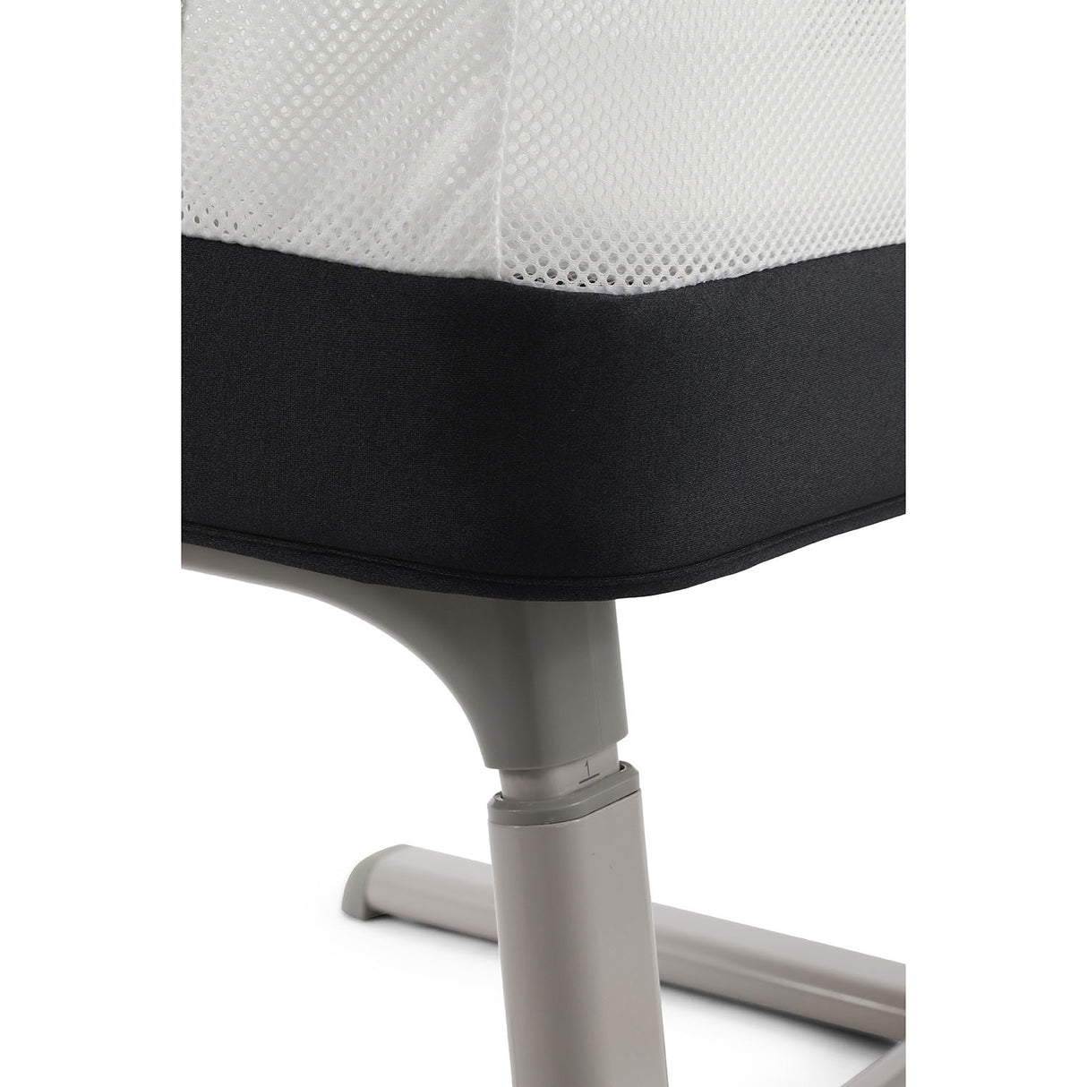 BabyStyle Oyster Home Wiggle Dropside Co-Sleeper Crib - Carbonite