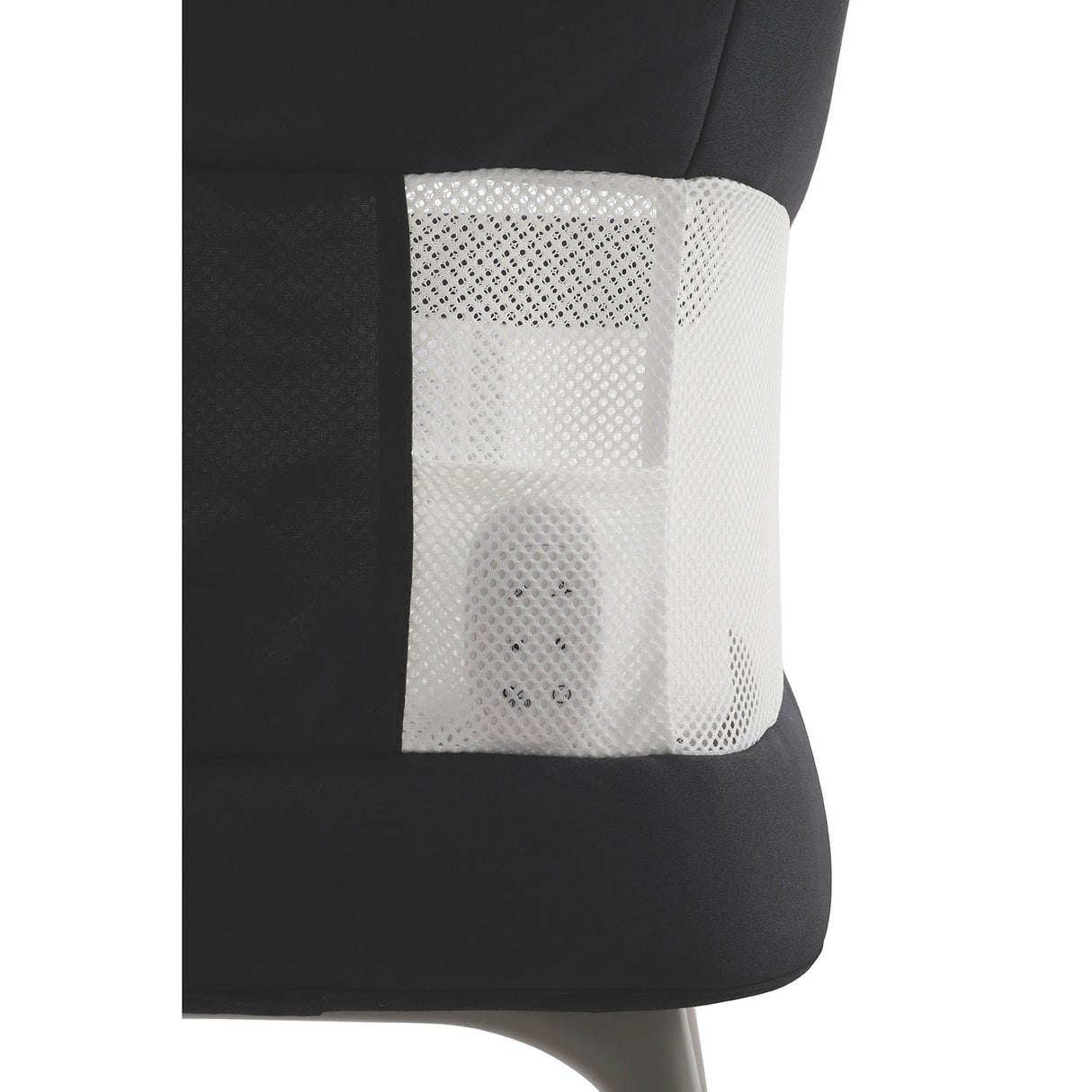 BabyStyle Oyster Home Wiggle Dropside Co-Sleeper Crib - Carbonite